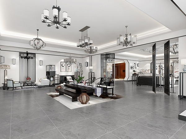 OTL照明復合旗艦店“新中式區(qū)域”